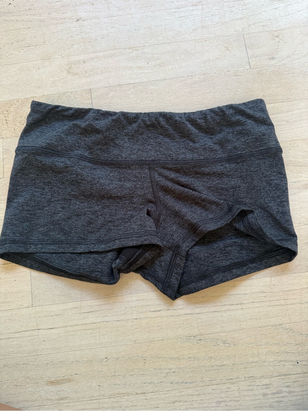 Fleo Charcoal Gray Athletic Shorts